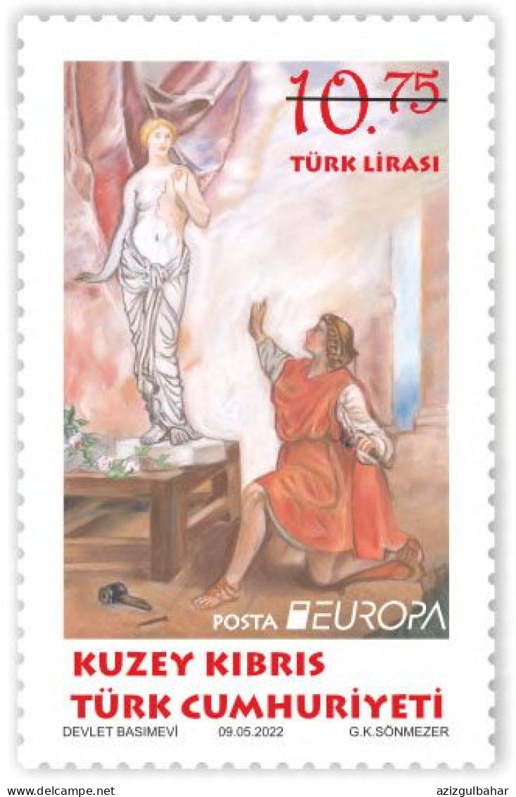 2022 - EUROPA - SRORIES AND MYTHS - 5TH MAY 2022 - UMM - SINGLE SET - Mythologie