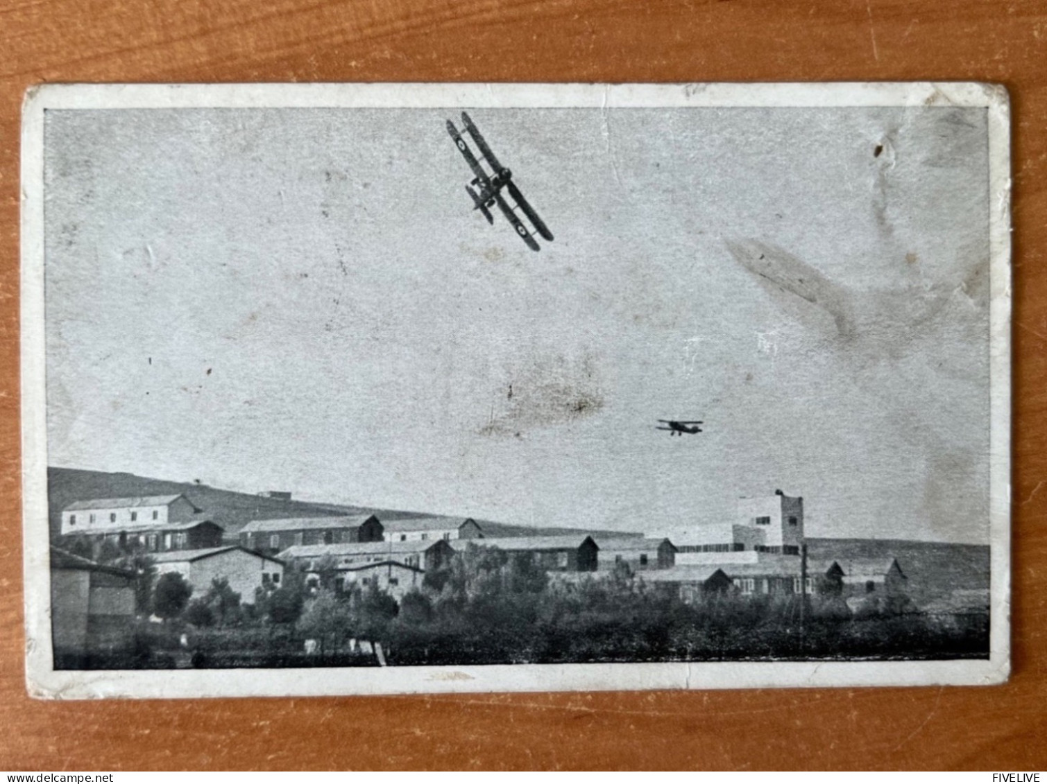 POSTCARD POSTKARTE , PALESTINE, PALÄSTINA, Wings Over Ain Harod, Jewish Settlement In The Plain Of Esdraelon. - Palestine