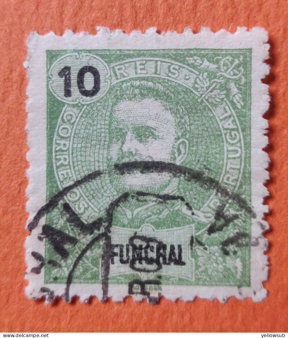 PORTUGAL : Funchal- 1897 : Yvert N° 15 / Afinsa N° 15 . Oblitéré. - Funchal