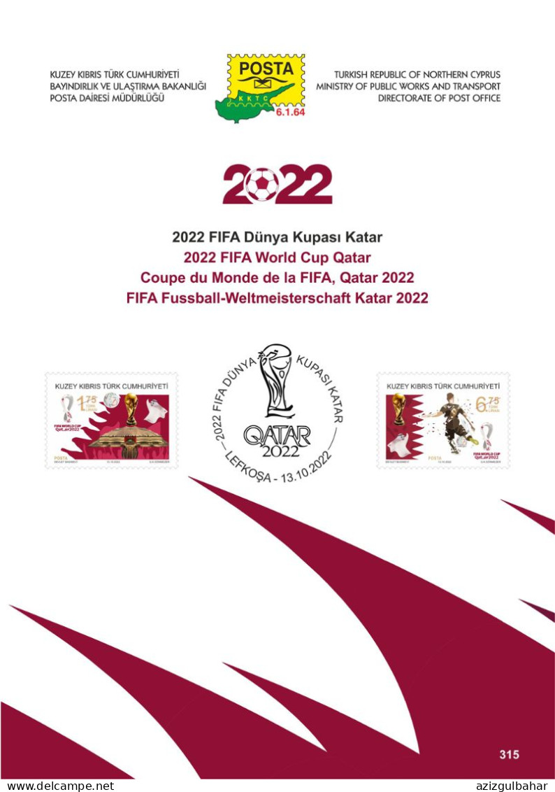 2022 - FOOTBALL FIFA WORLD CUP QATAR - 13TH OCTOBER 2022 - 2022 – Qatar