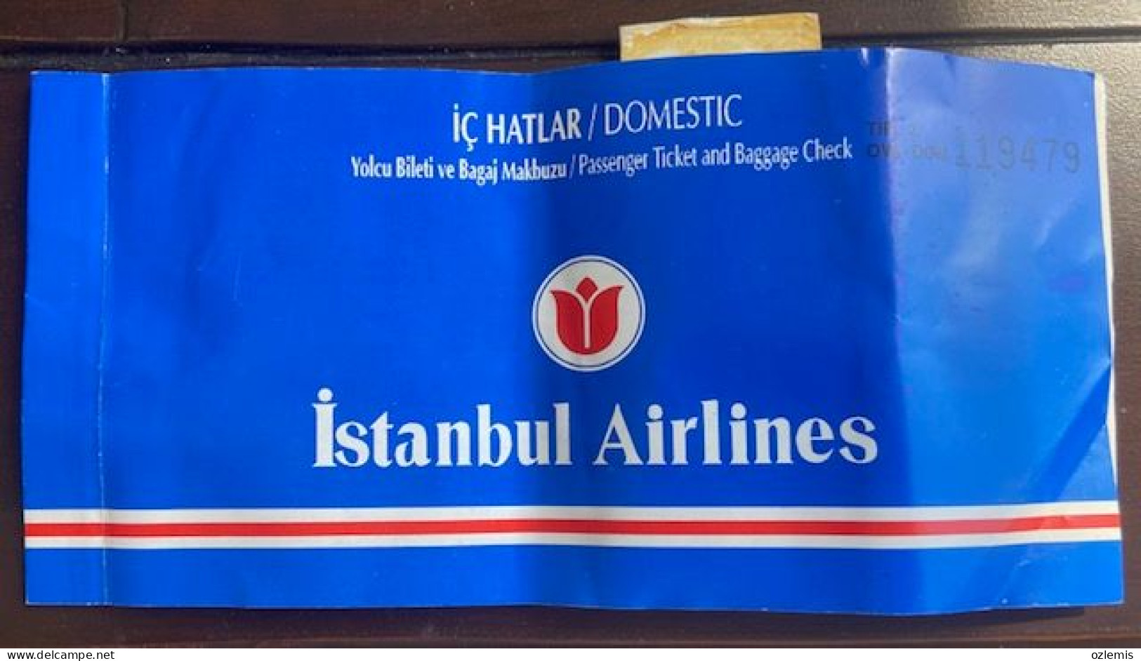 TURKEY,TURKEI,TURQUIE ,ISTANBUL , AIRLINES ,TICKET - Europe