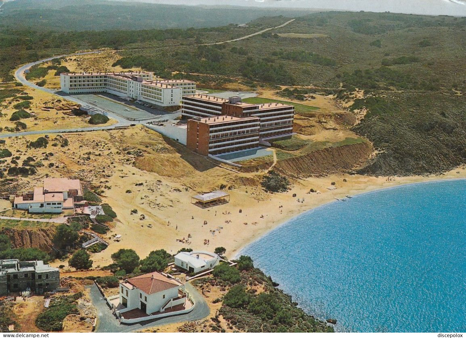 X4536 Menorca - Olaya Arenal D'en Castell - Hotel Aguamarina Y Topacio - Vista Aerea / Viaggiata - Menorca