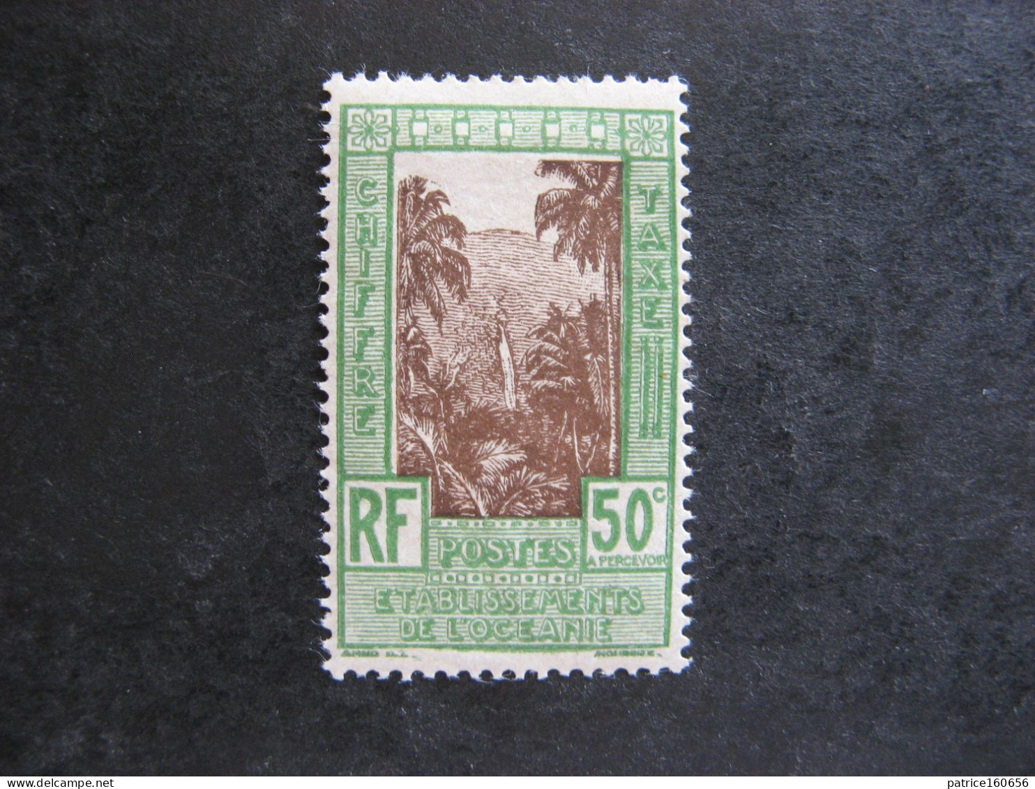 Etabl. De L'OCEANIE:  TB Timbre-taxe N° 13, Neuf X. - Timbres-taxe