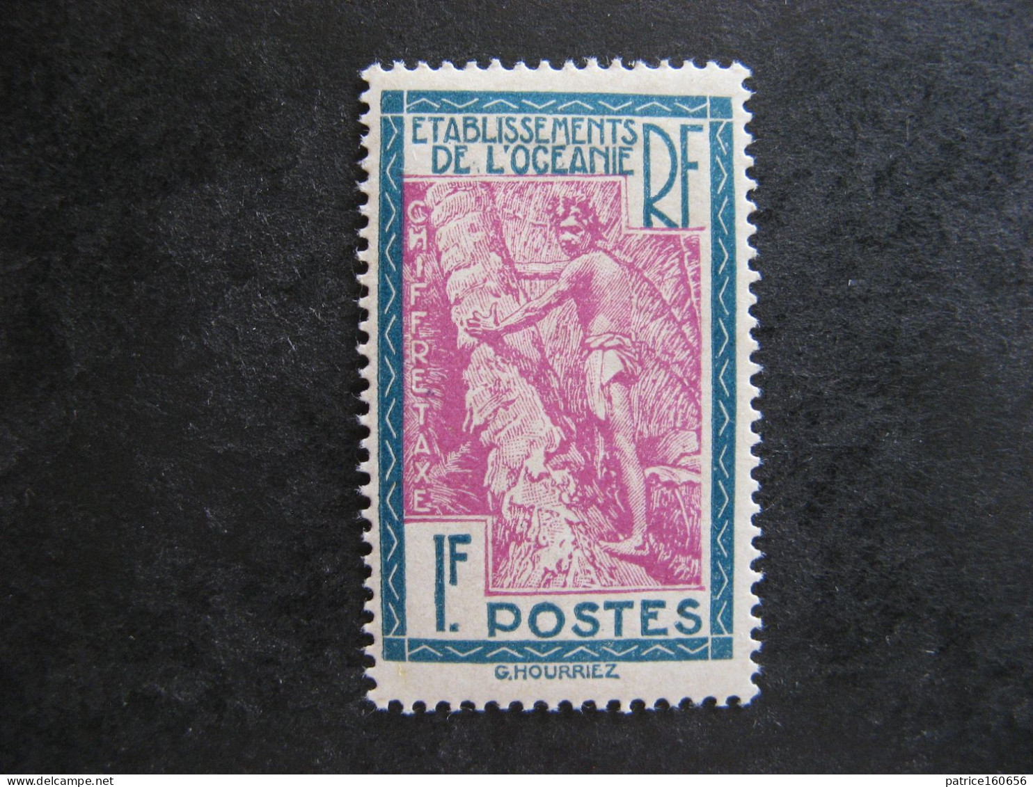 Etabl. De L'OCEANIE:  TB Timbre-taxe N° 15, Neuf X. - Timbres-taxe