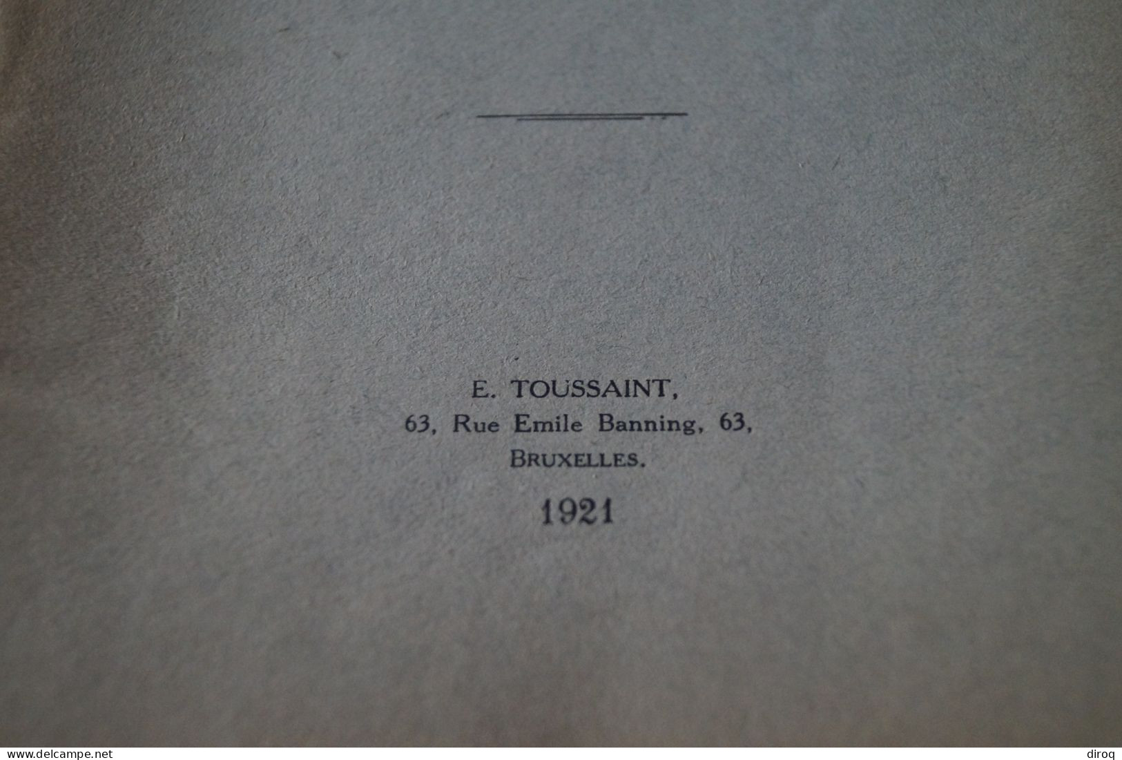 Congo Belge,4/07/1920,journée Coloniale,Rapport,34 Pages,25 Cm. Sur 16 Cm. - Unclassified