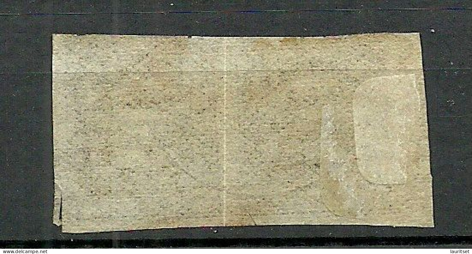 BRAZIL Brazilia 1850 Michel 13 As Pair O - Used Stamps