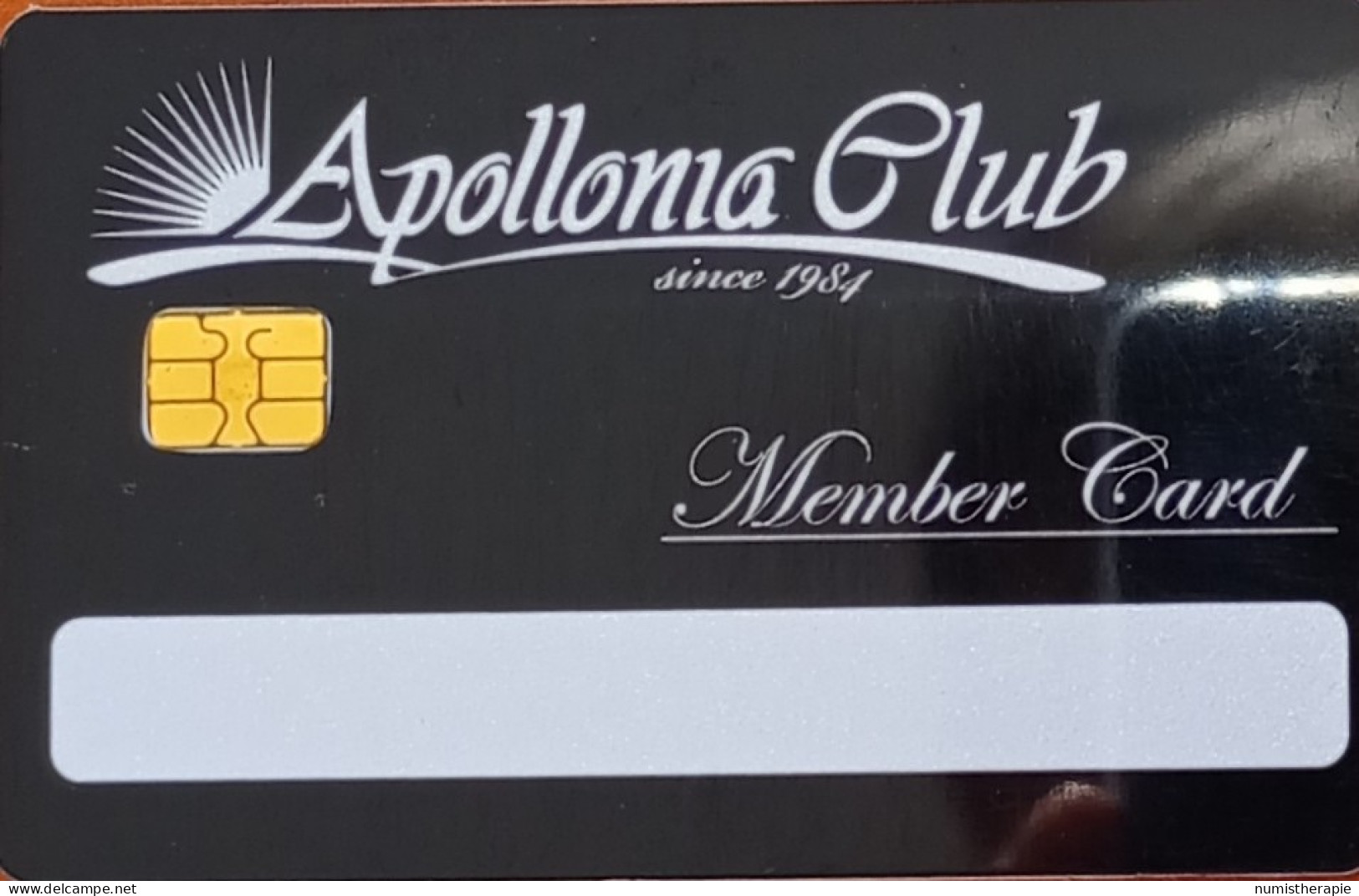 Apollonia Club Member Card : Gevgelija Georgie - Casino Cards