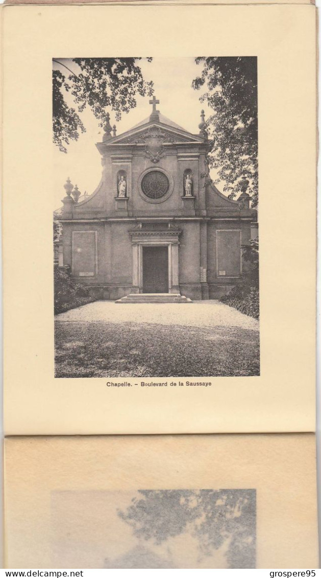 NEUILLY SUR SEINE MAISON MERE DE LA CONGREGATION DE SAINT THOMAS DE VILLENEUVE CARNET RARE - Religión & Esoterismo