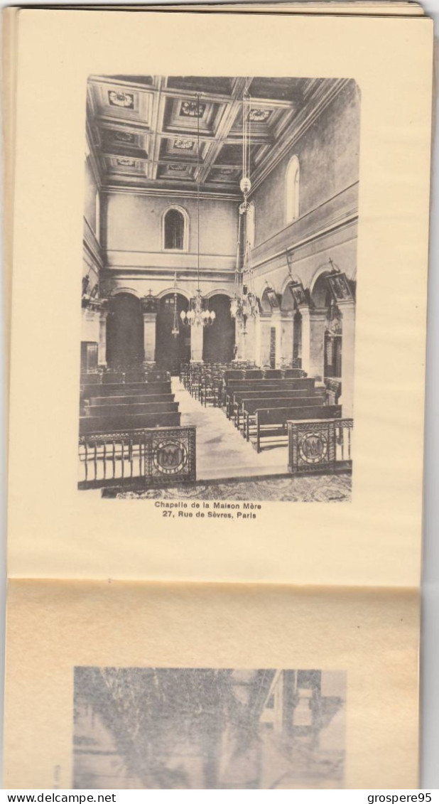 NEUILLY SUR SEINE MAISON MERE DE LA CONGREGATION DE SAINT THOMAS DE VILLENEUVE CARNET RARE