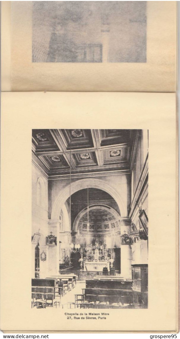 NEUILLY SUR SEINE MAISON MERE DE LA CONGREGATION DE SAINT THOMAS DE VILLENEUVE CARNET RARE