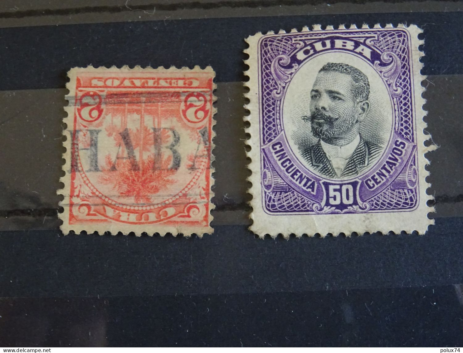 CUBA  Oblitération  Griffe - Used Stamps