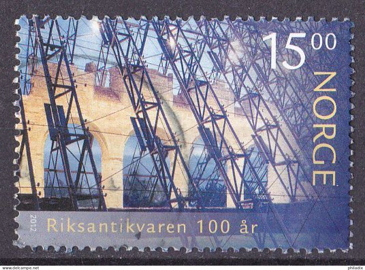 Norwegen Marke Von 2012 O/used (A2-13) - Gebraucht