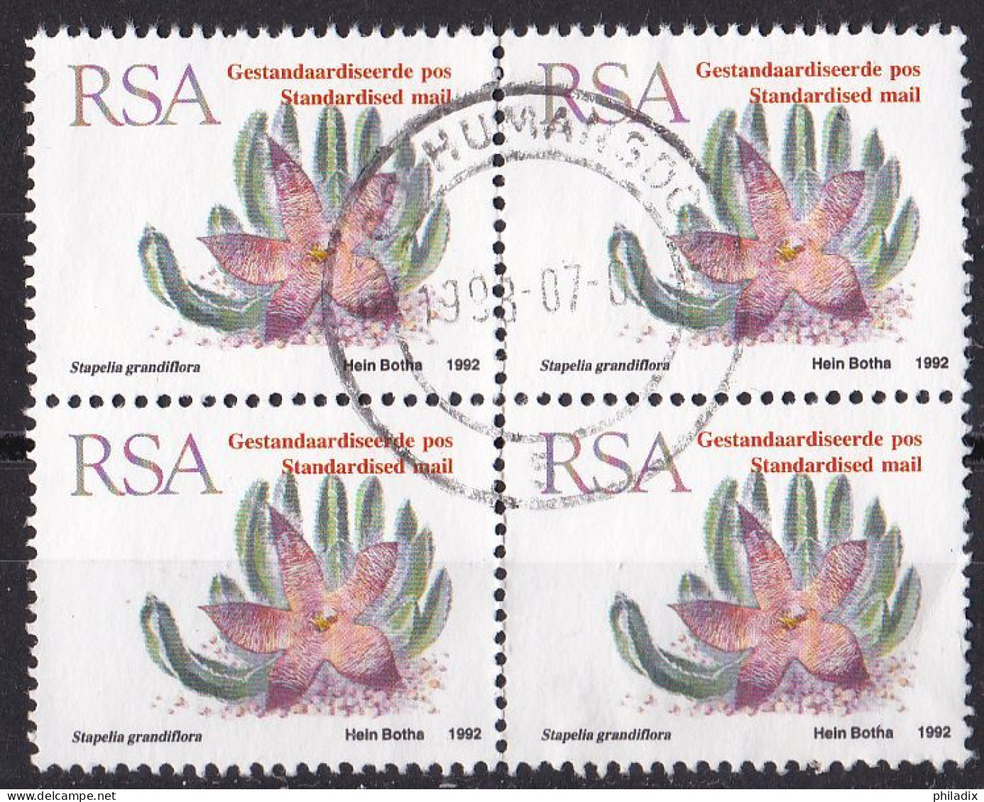 Südafrika Marke Von 1992 O/used (A2-13) - Gebraucht