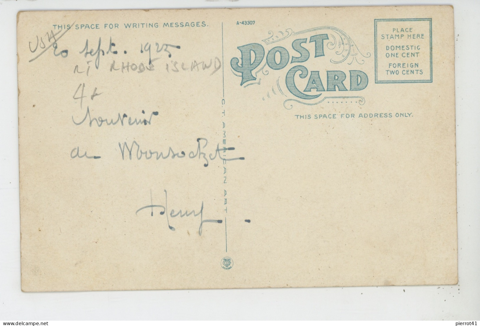 U.S.A. - RHODE ISLAND - WOONSOCKET - N.Y. N.H. & H.R.R. Station - Woonsocket