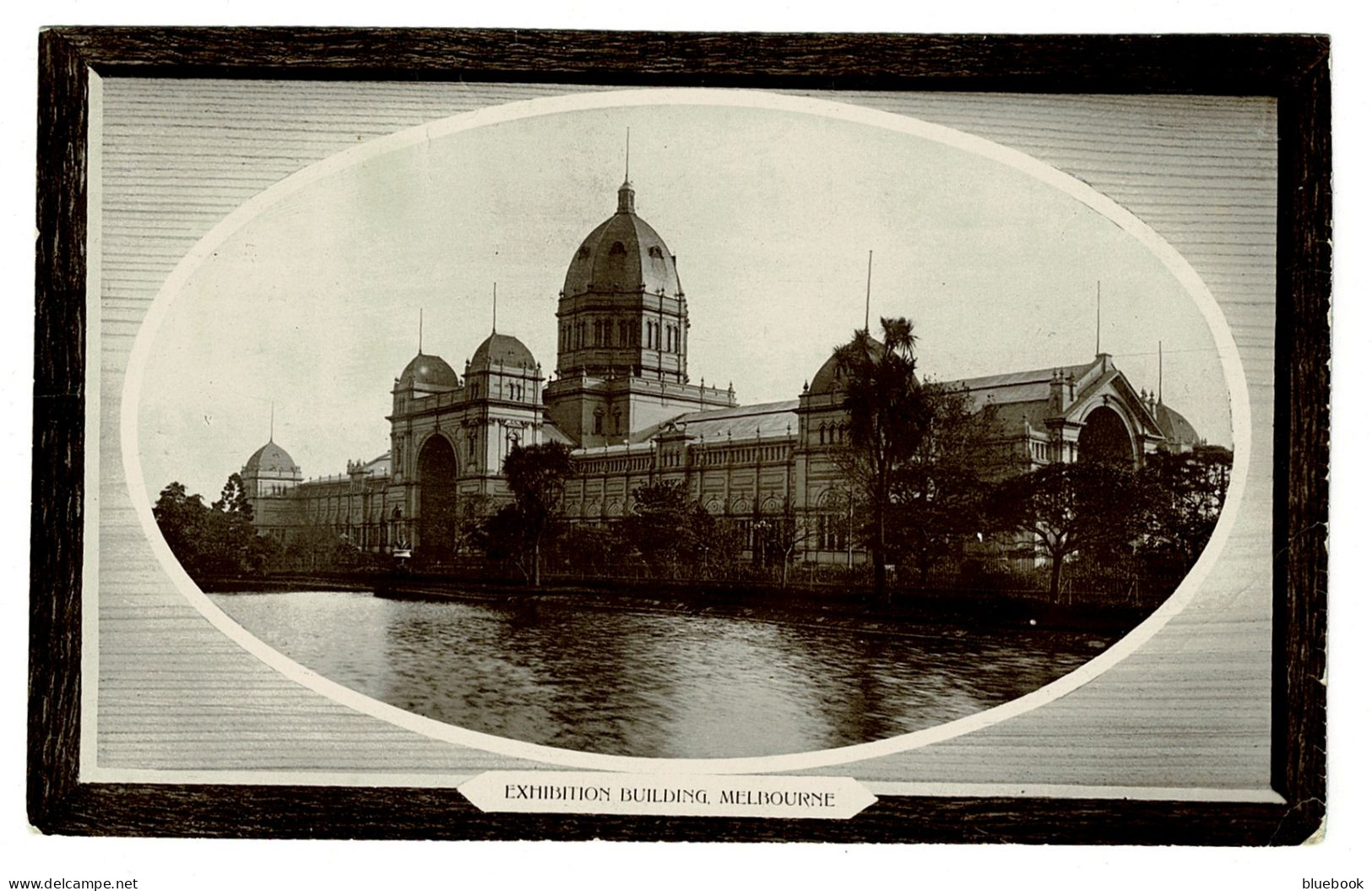 Ref 1626 - Early Australia Postcard - Exhibition Building Melbourne Victoria - Melbourne