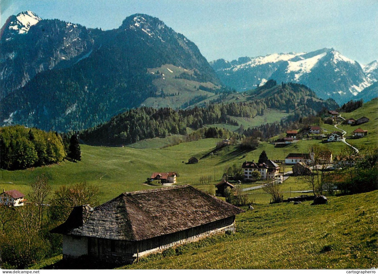 Switzerland Les Sciernes D'Albeuve Haute Gruyere - Albeuve