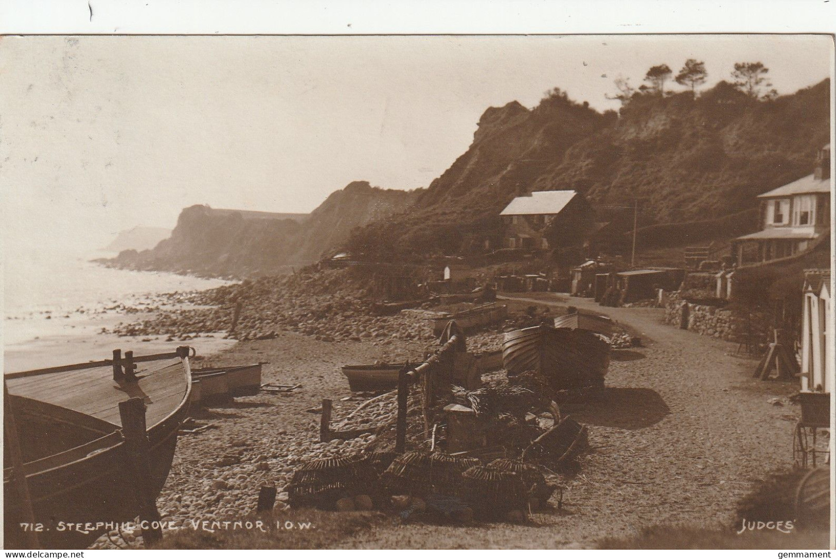 VENTNOR - STEEPHILL COVE. JUDGES - Ventnor