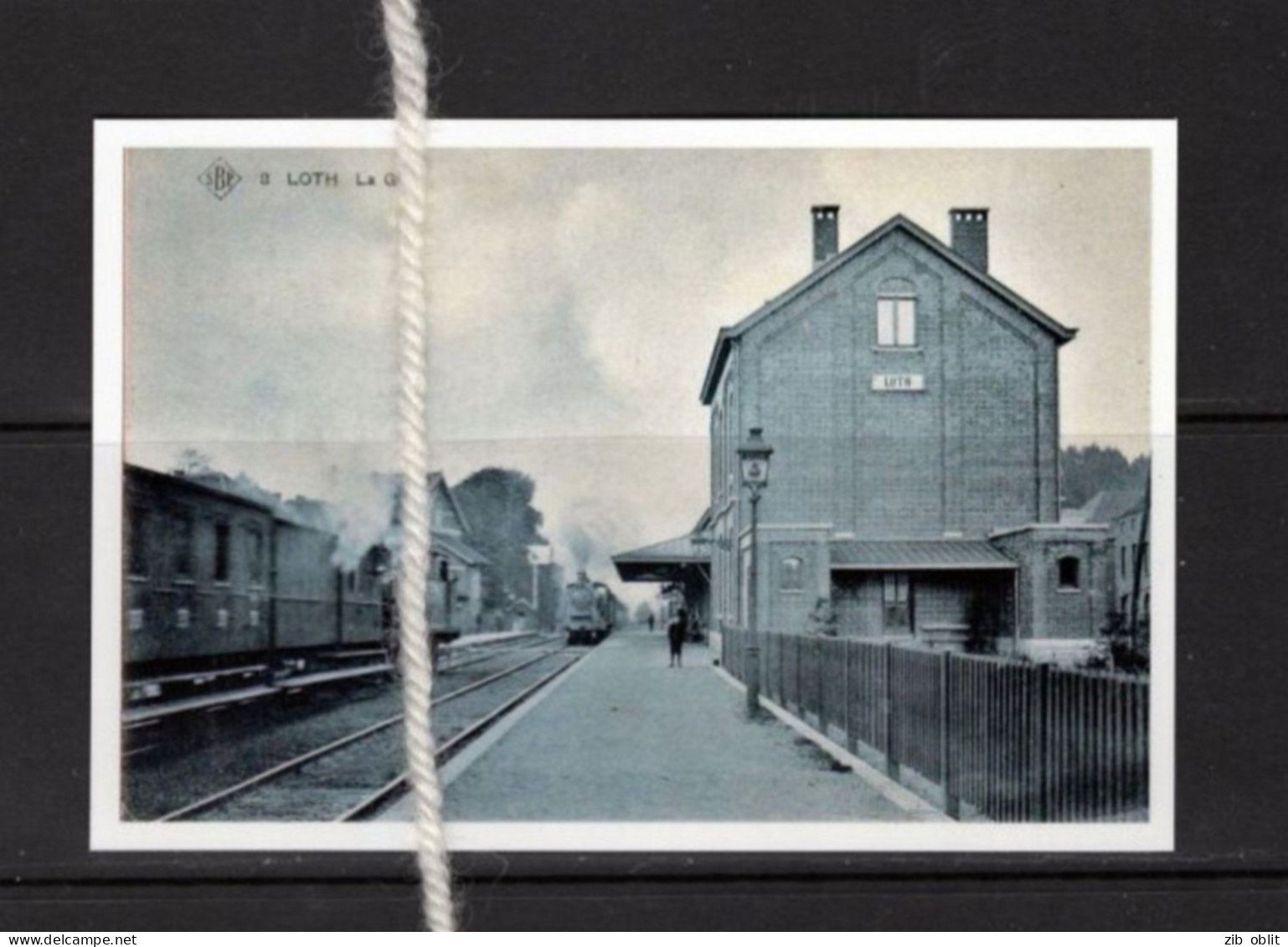 PHOTO OPWIJK  VLAAMSE BRABANT GARE STATION STATION REPRO - Opwijk