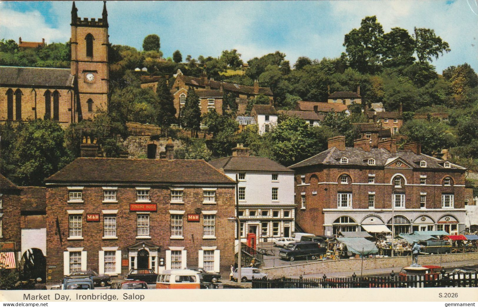 IRONBRIDGE - MARKET DAY - Shropshire