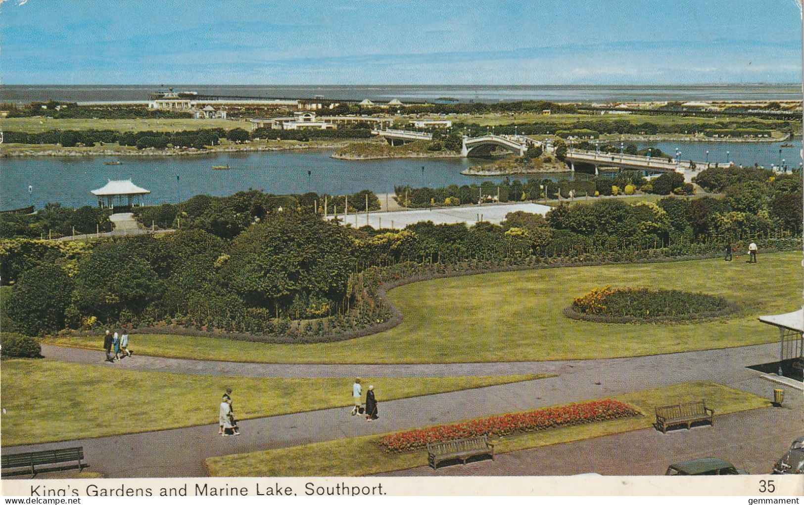 SOUTHPORT - KINGS GARDENS AND MARINE LAKE - Southport