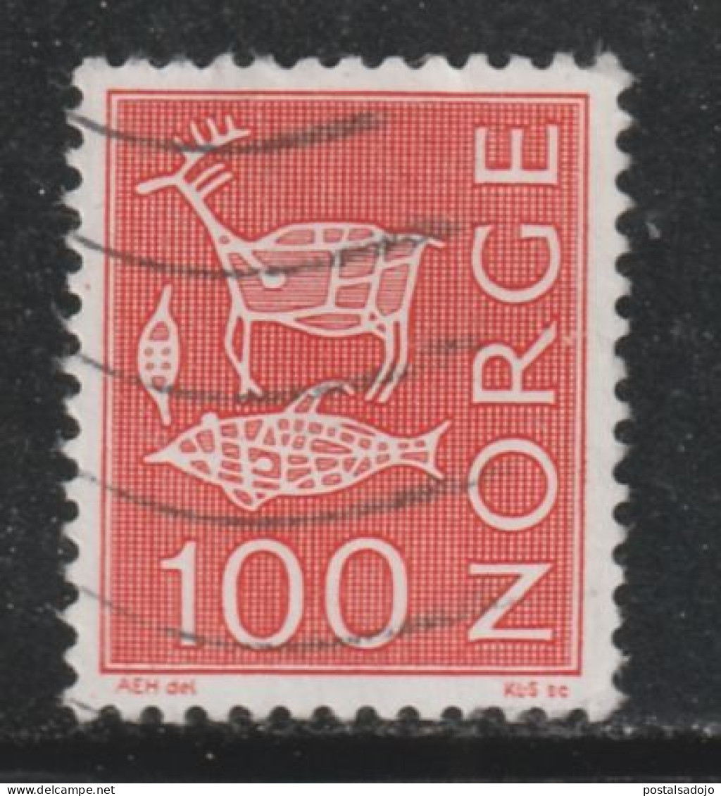 NORVÊGE 394 // YVERT 591  // 1972-73 - Used Stamps