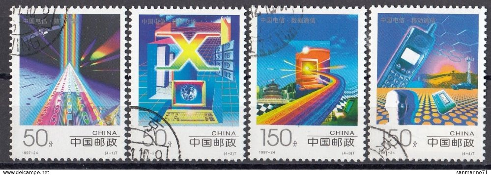 CHINA 2865-2868,used,falc Hinged - Usati