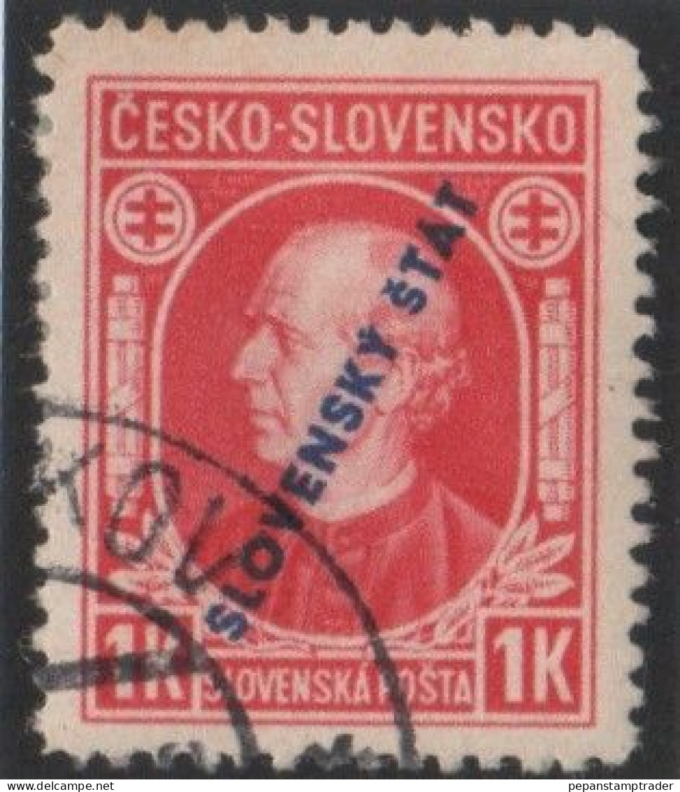 Slovakia - #25 - Used - Oblitérés