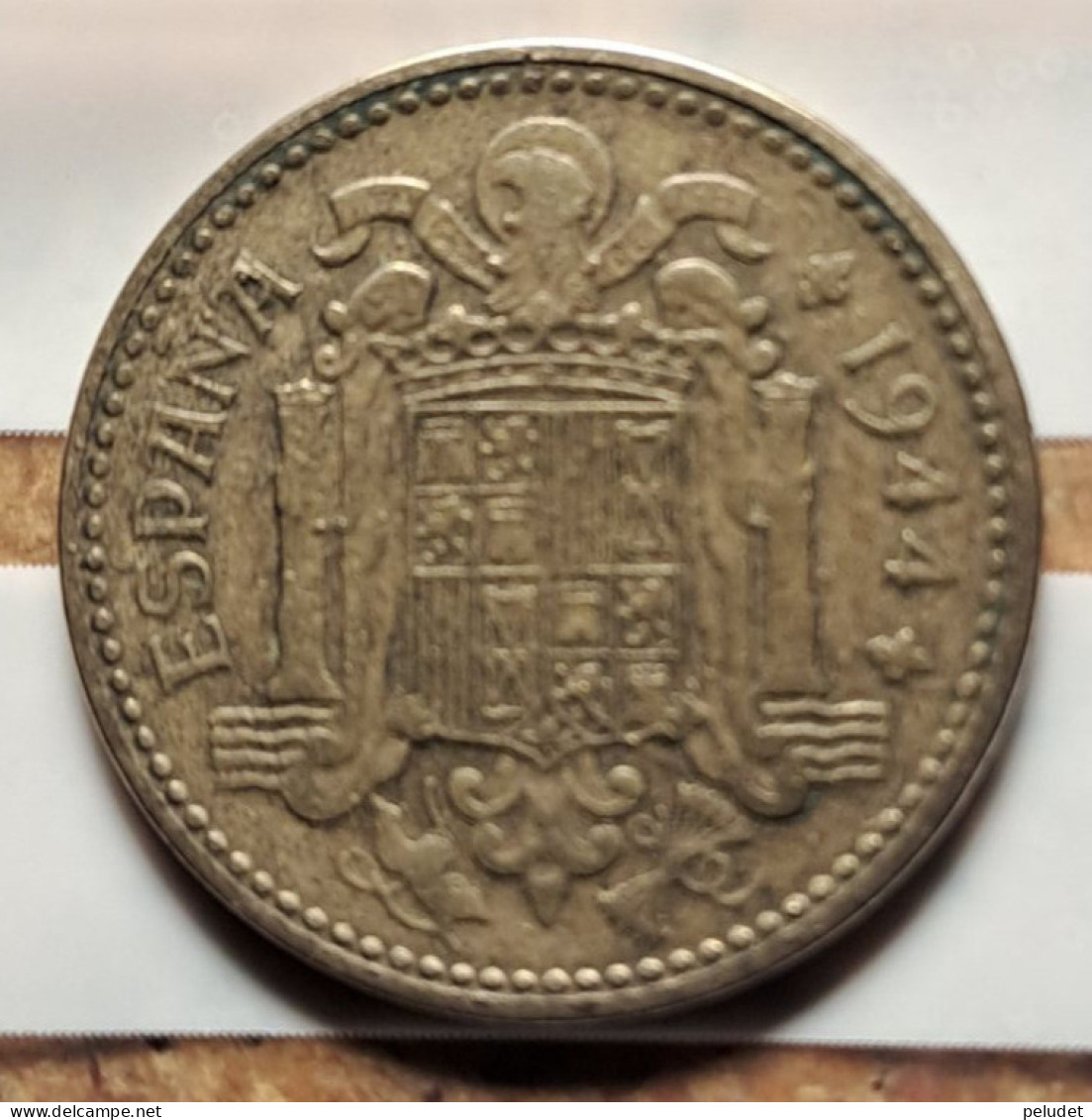 España Spain Espagne,1 Peseta - 1944 - 1 Peseta