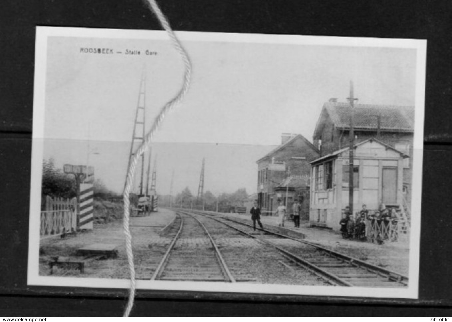 PHOTO ROOSBEEK BOUTERSEM VLAAMSE BRABANT STATION REPRO - Boutersem