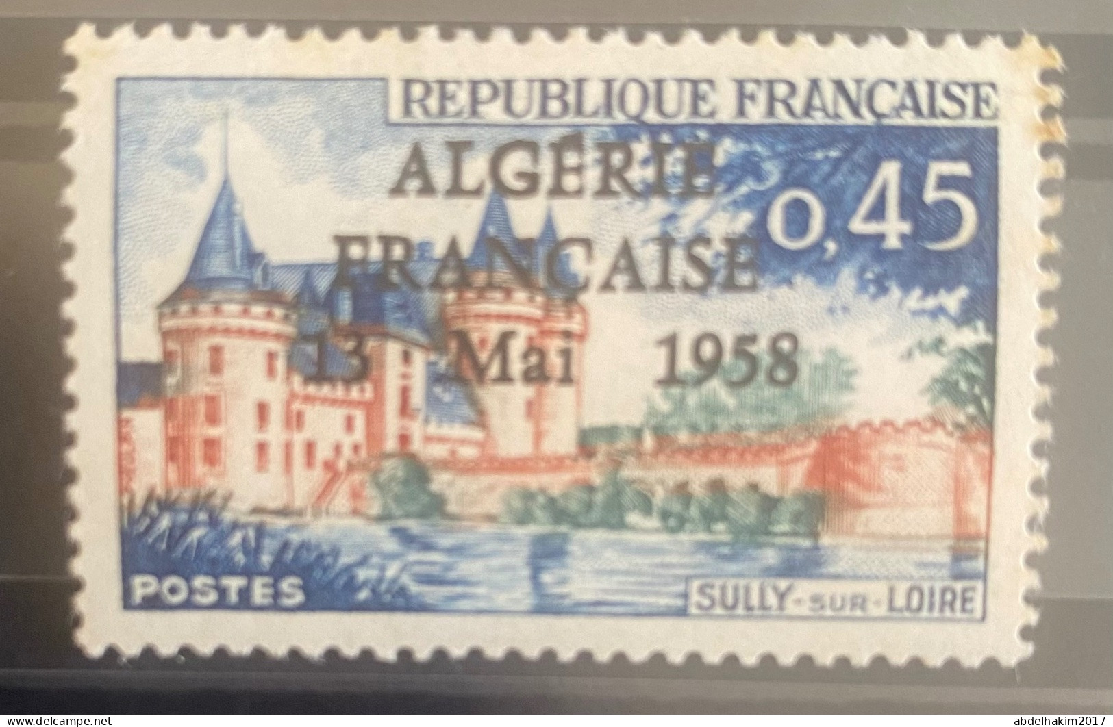 Algerie/Algeria Timbre De France Surchargé Algerie Française 13 Mai 1958 MNH Pour L’état Voir Photos, OAS - Neufs
