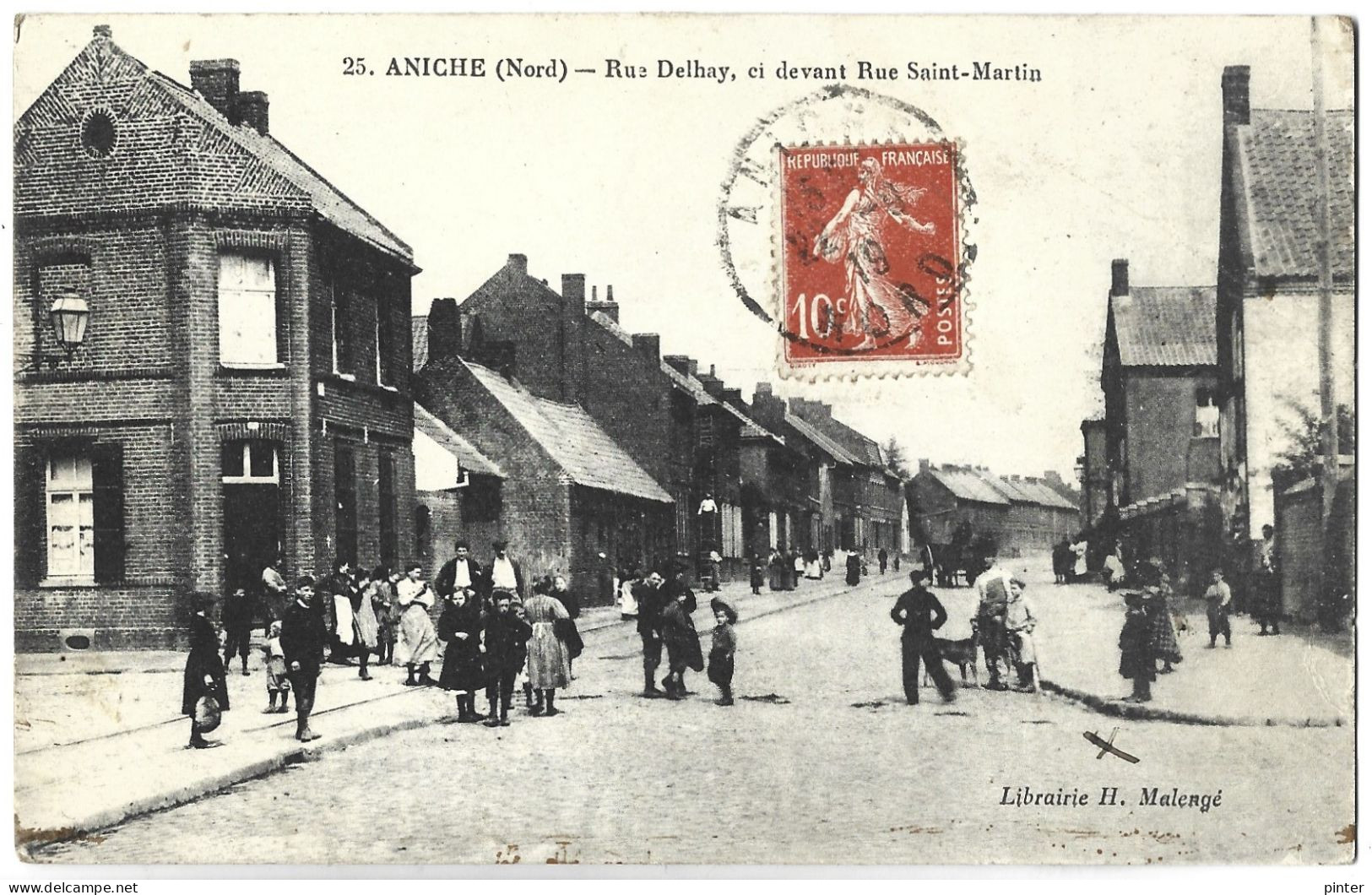 ANICHE - Rue Delhay Et Devant Rue Saint Martin - Aniche