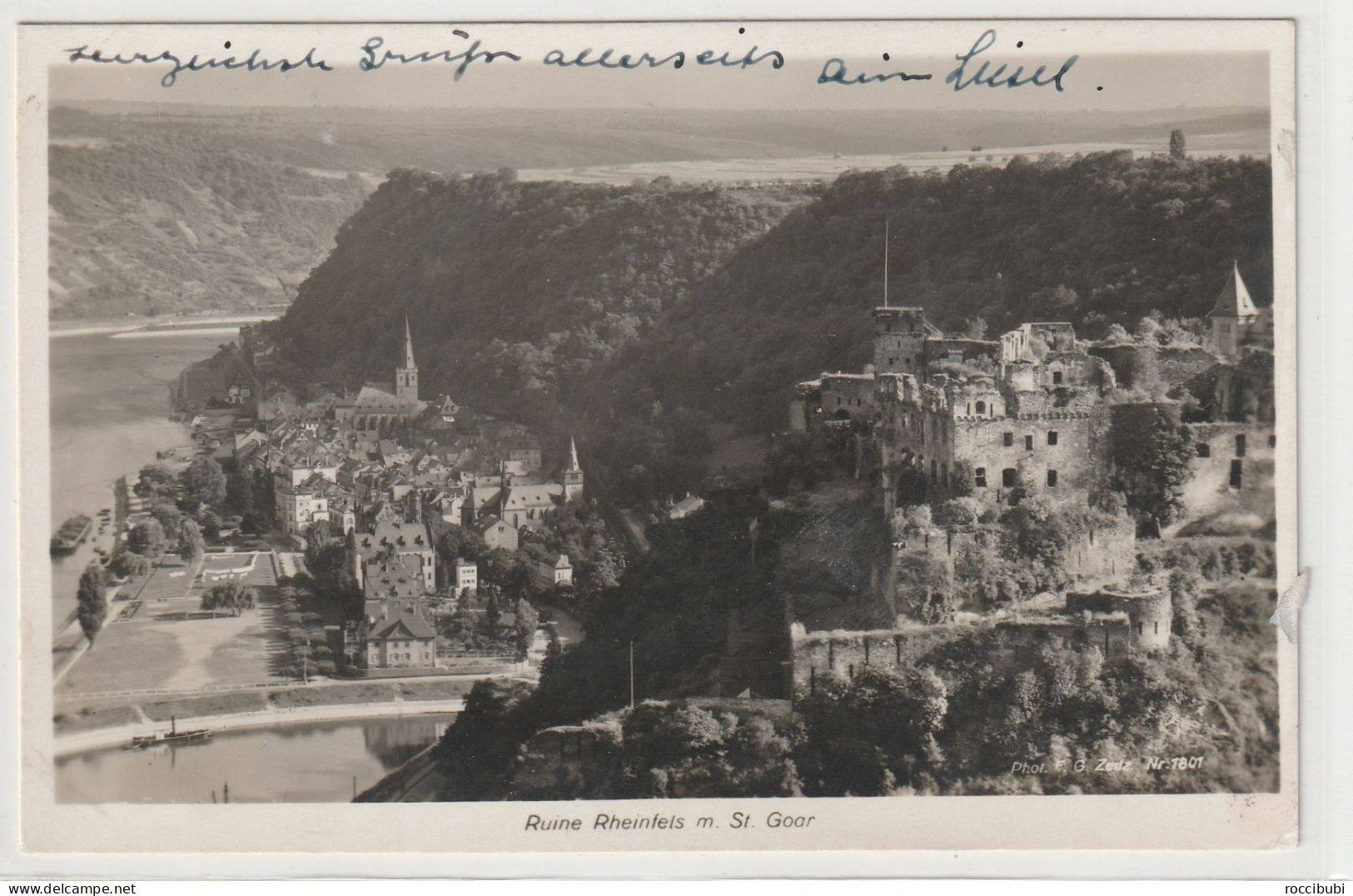 St. Goar Mit Ruine Rheinfels, Rheinland-Pfalz - St. Goar