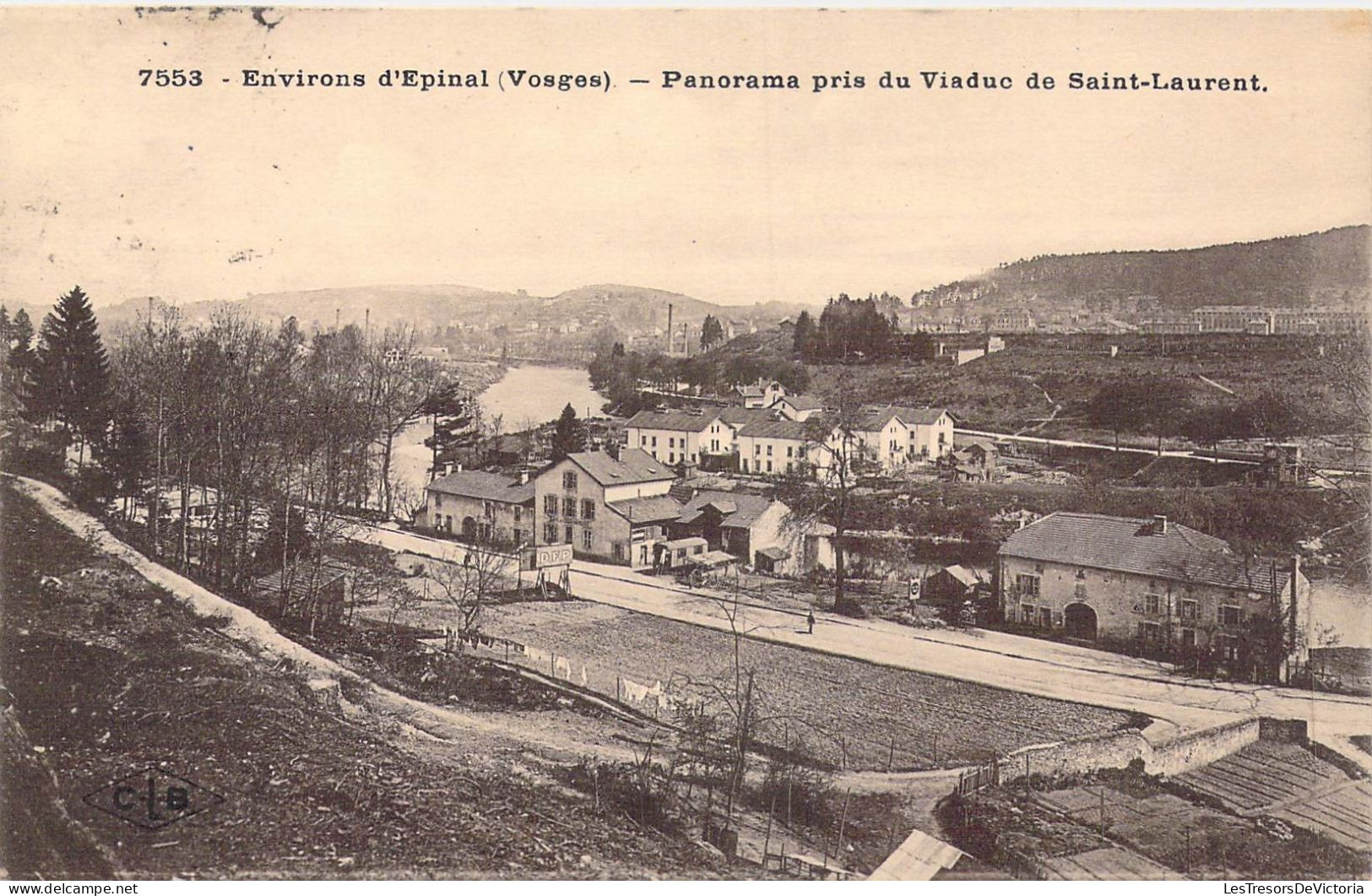 FRANCE - 88 - Environs D'Epinal - Panorama Pris Du Viaduc De Saint-Laurent - Carte Postale Ancienne - Epinal