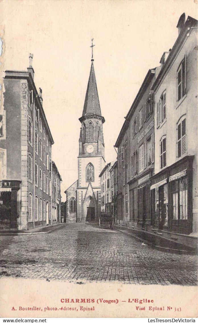 FRANCE - 88 - Charmes-sur-Moselle - L'Eglise - Carte Postale Ancienne - Charmes