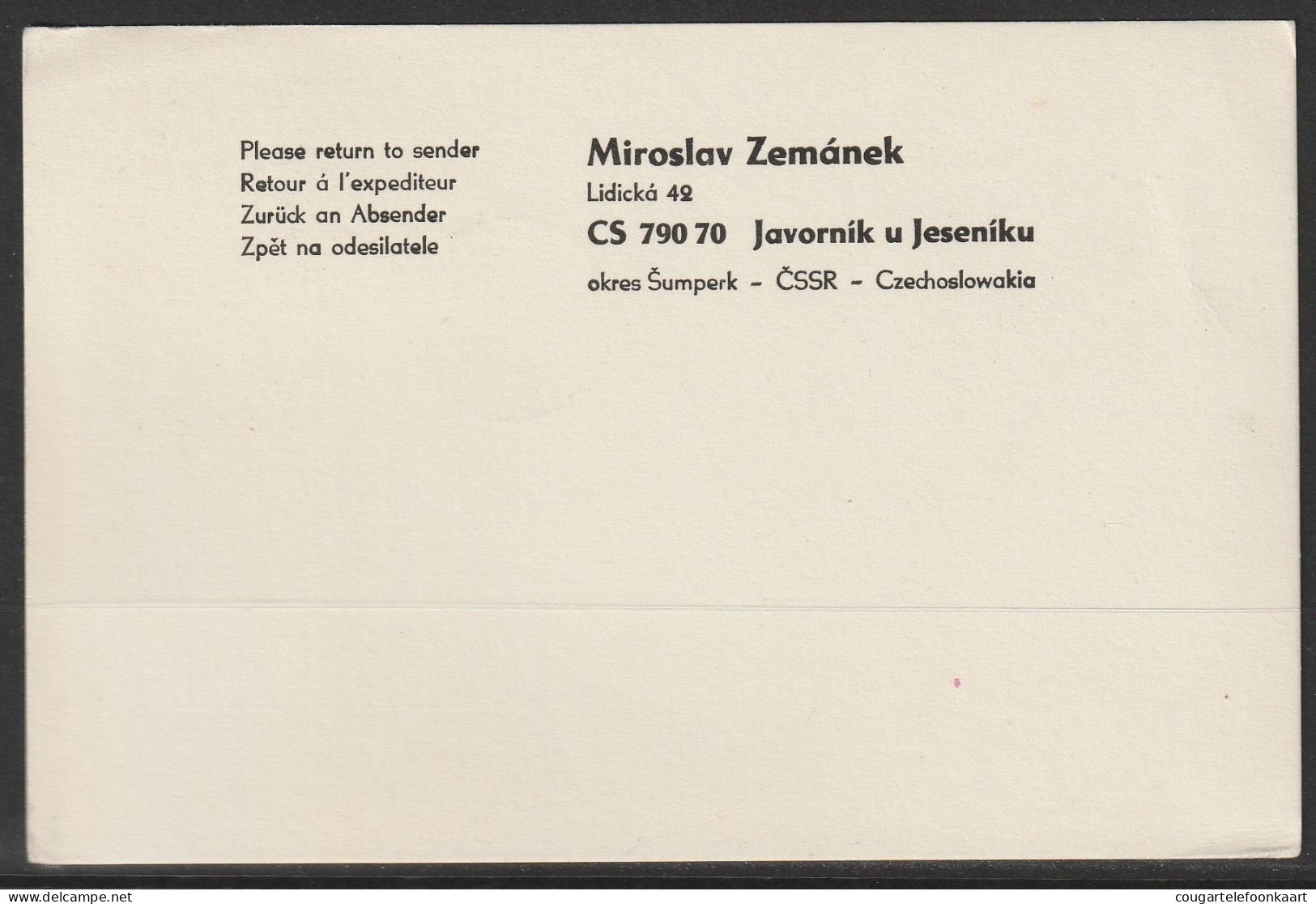 1979, Interflug, First Flight Card, Praha-Maputo Mozambique, Feeder Mail - Luftpost