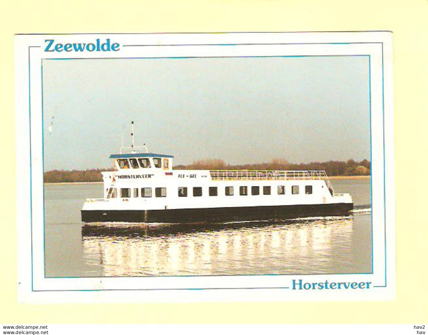 Zeewolde Schip Horsterveer  RY29943 - Sonstige & Ohne Zuordnung