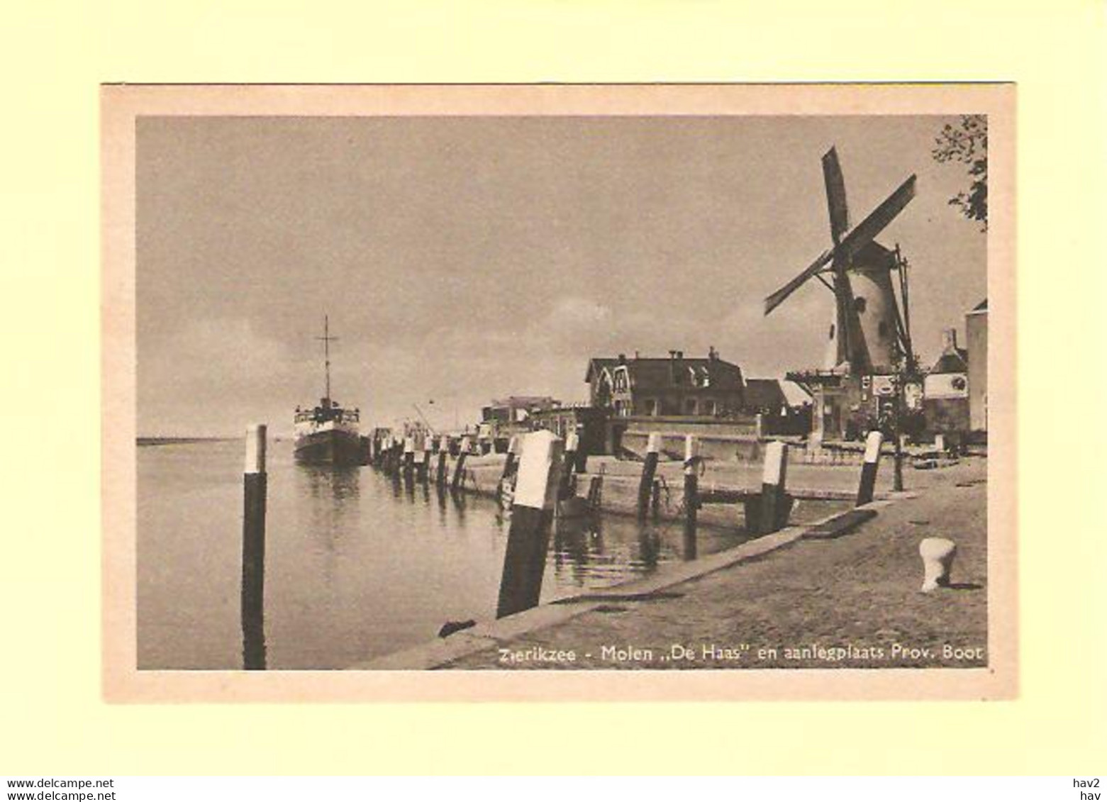 Zierikzee Molen De Haas, Aanlegplaats RY29935 - Zierikzee