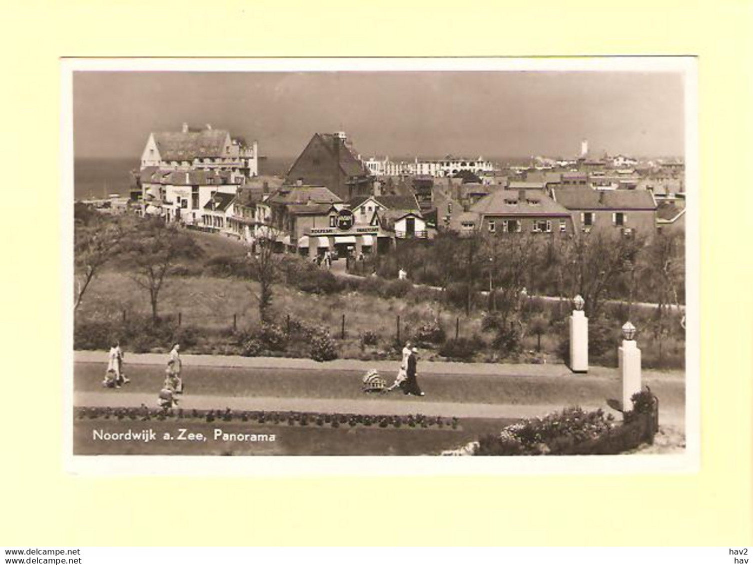 Noordwijk Aan Zee Panorama 1953 RY29698 - Noordwijk (aan Zee)