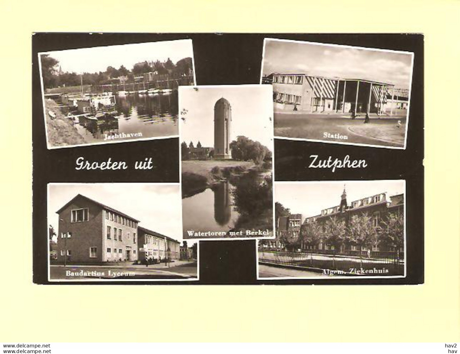 Zutphen 5-luik Met Watertoren RY29560 - Zutphen