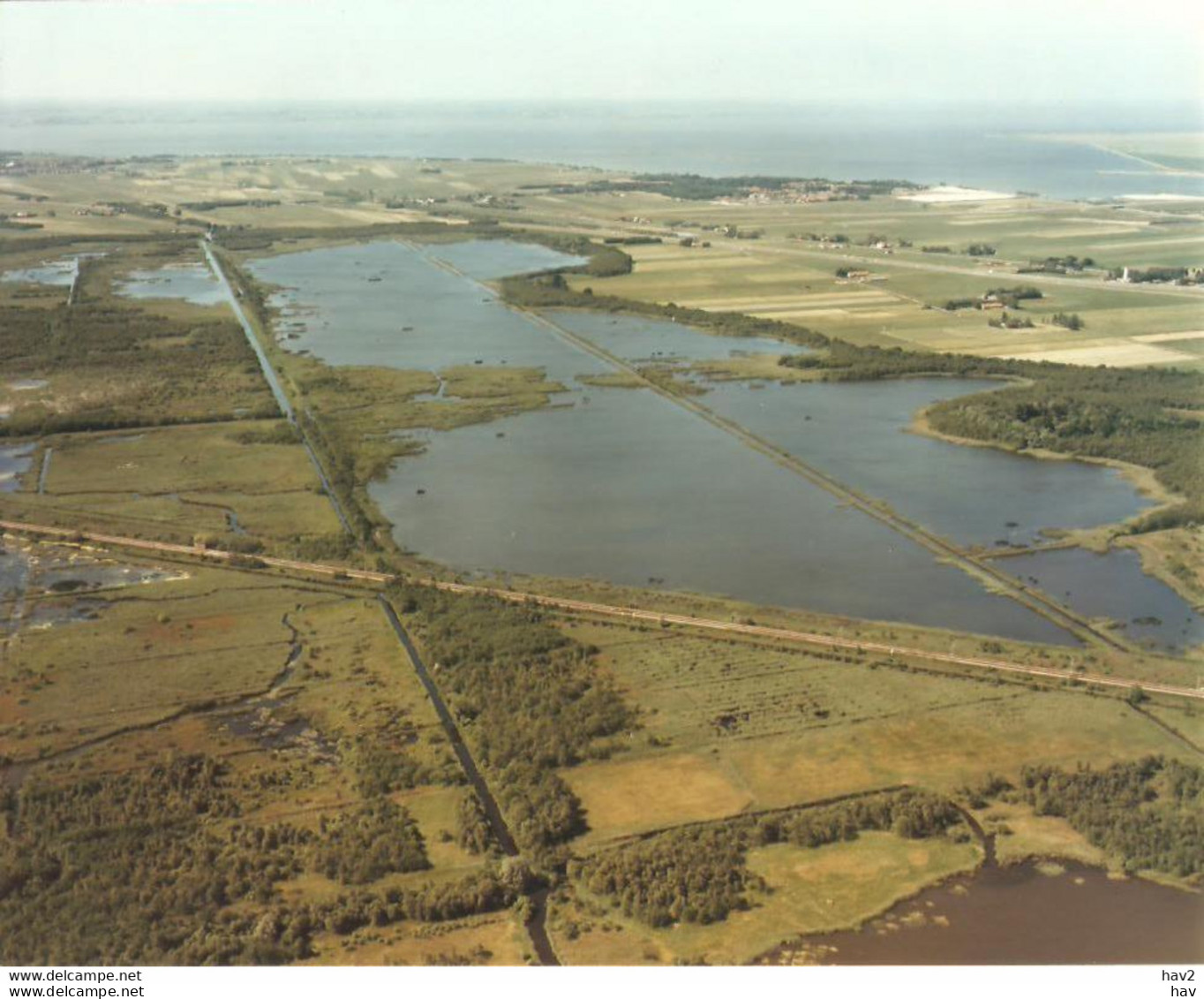 Naarden Naardermeer KLM Luchtfoto RA5317 - Naarden