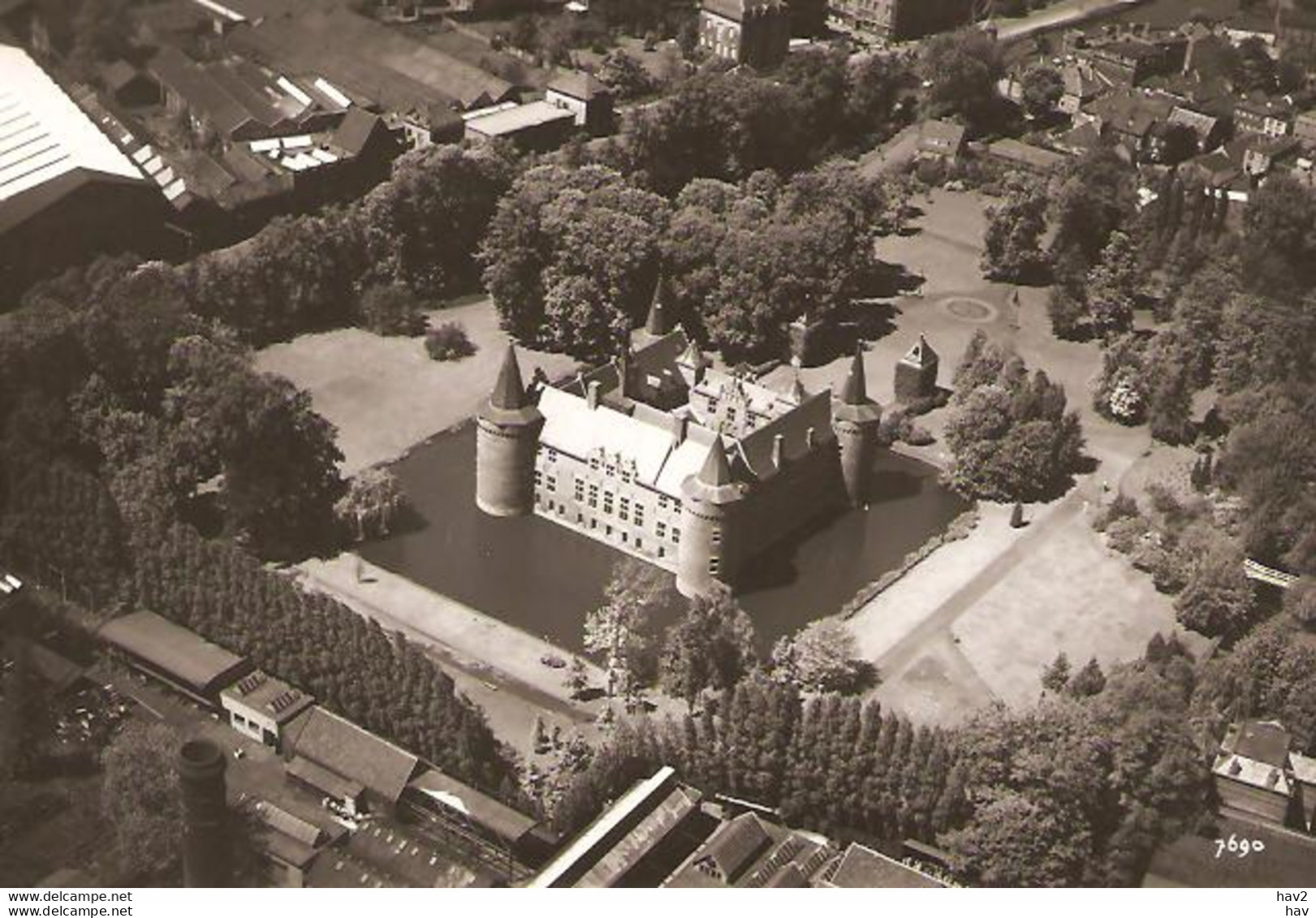 Helmond Kasteel Luchtfoto RA5290 - Helmond