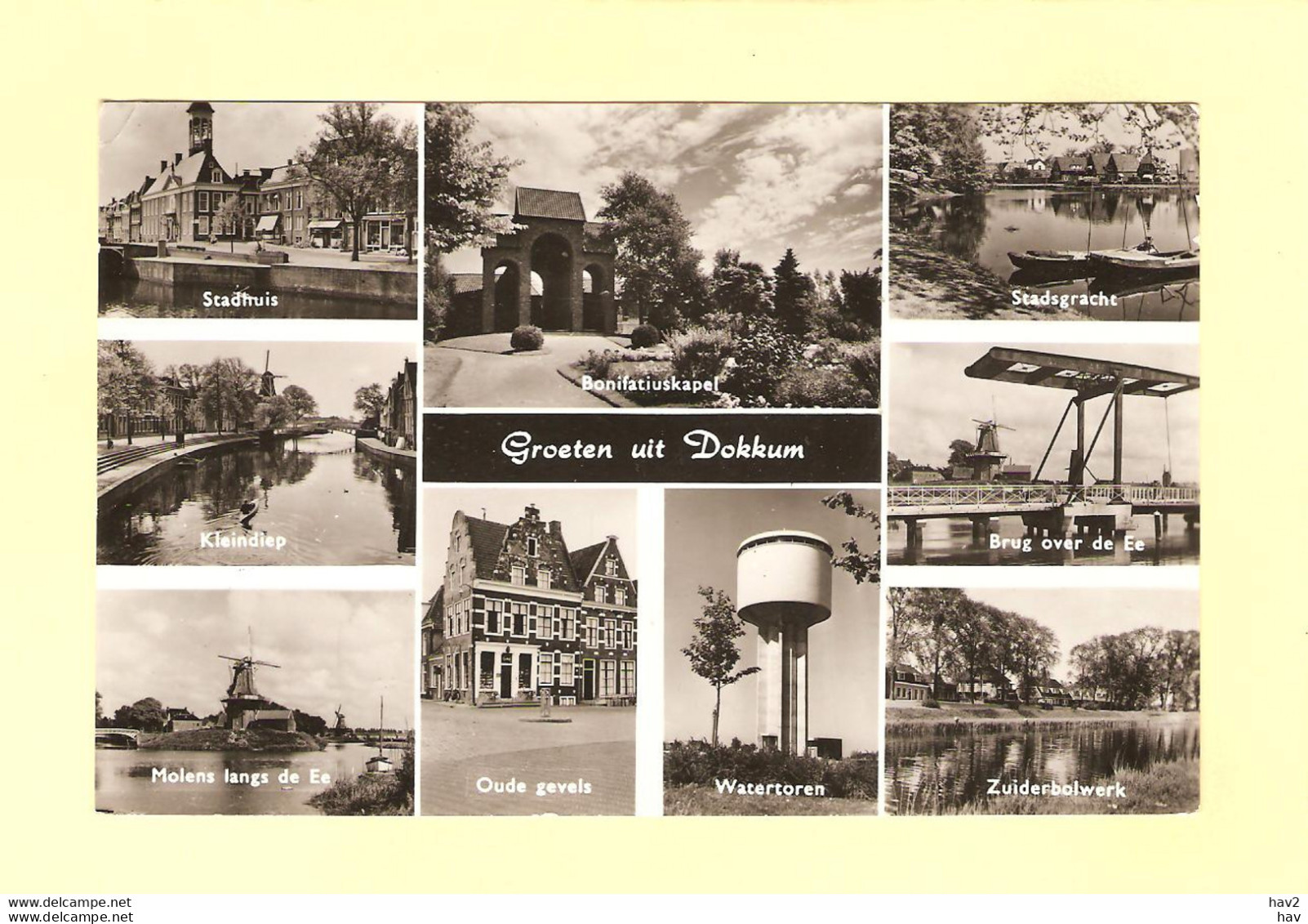 Dokkum 9-luik Met Watertoren  RY30099 - Dokkum