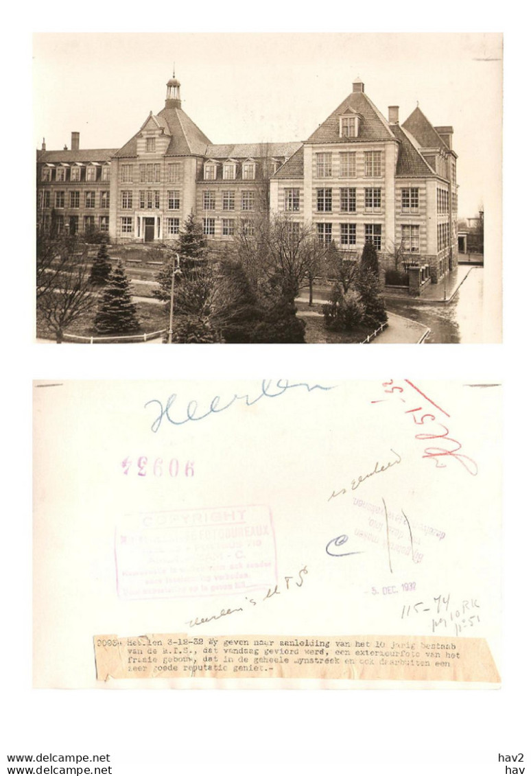 Heerlen Persfoto M.T.S. 1932 KE1757 - Heerlen