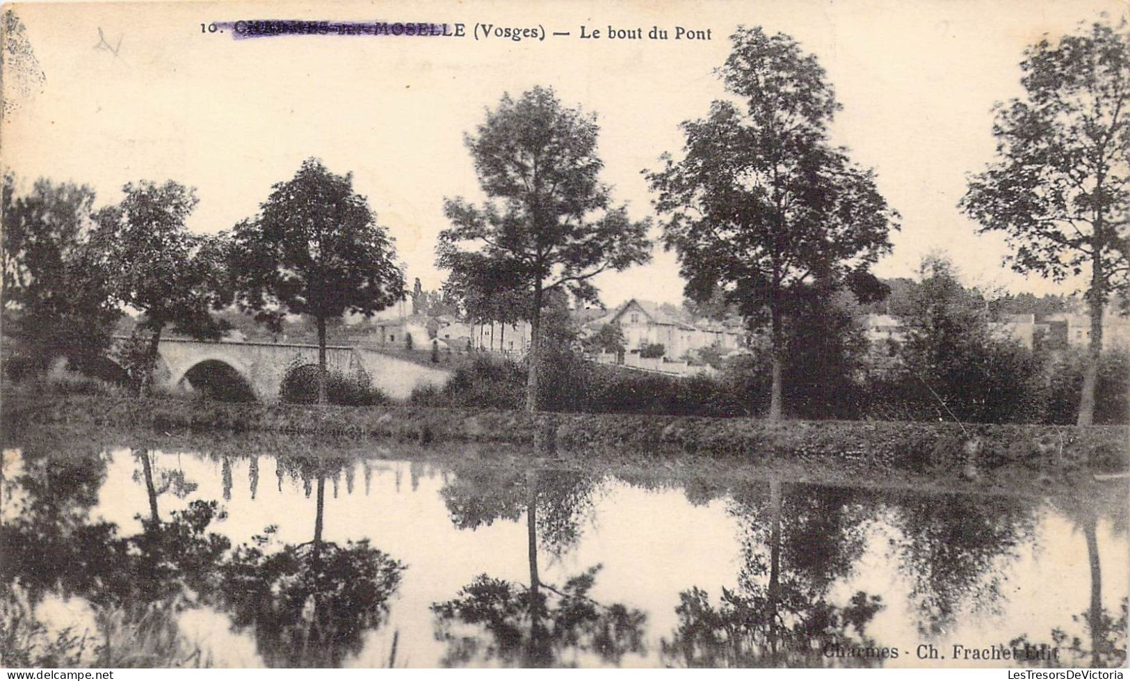 FRANCE - 88 - Charmes-sur-Moselle - Le Bout Du Pont - Carte Postale Ancienne - Charmes