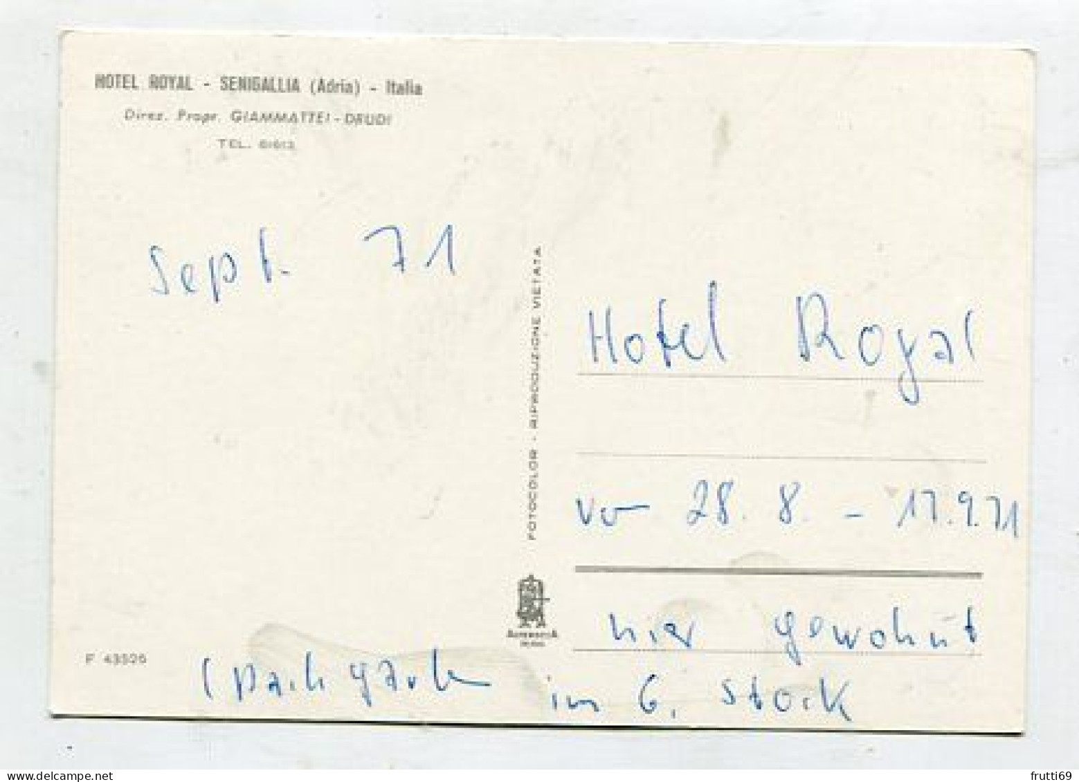 AK 154938 ITALY - Senigallia - Hotel Royal - Senigallia