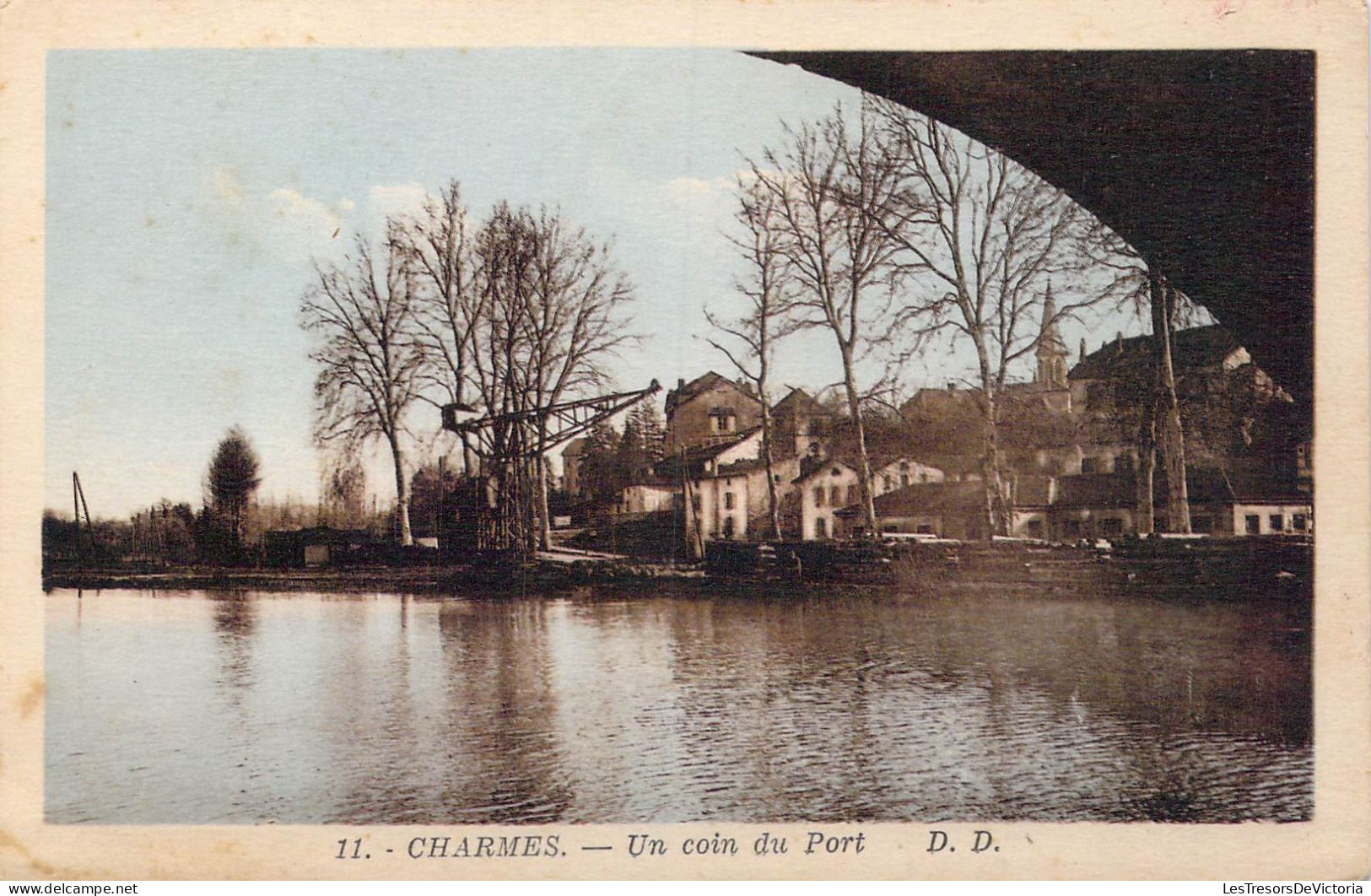 FRANCE - 88 - Charmes - Un Coin Du Port - Carte Postale Ancienne - Charmes