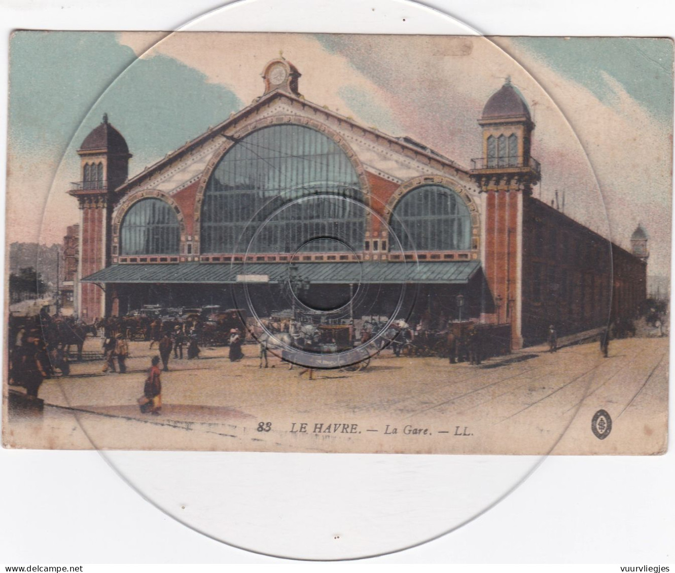 Le Havre - La Gare  Utilisé (dans La Gare Pendant La Guerre 1914-1918?) - Bahnhof