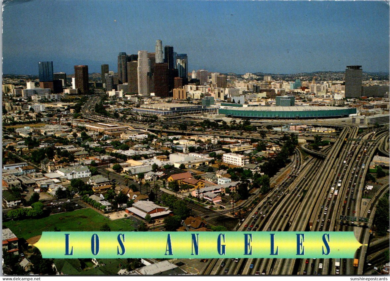 California Los Angeles Panoramic View 1993 - Los Angeles