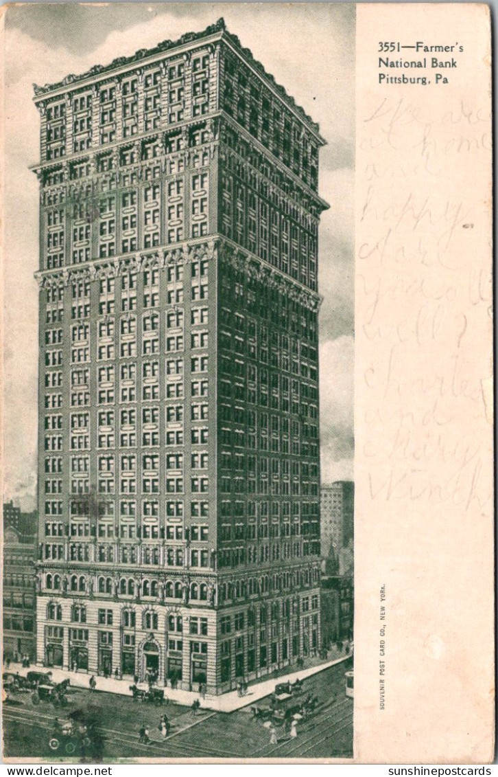 Pennsylvania Pittsburgh Farmer's National Bank 1905 - Pittsburgh