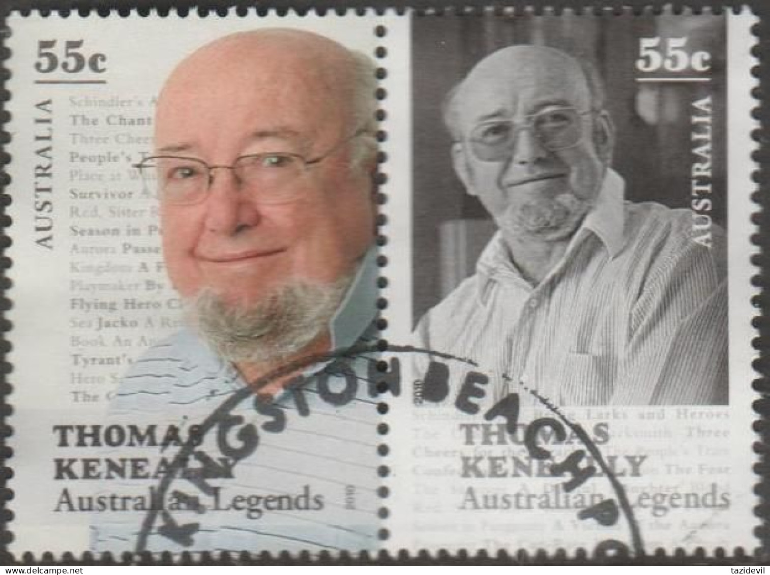 AUSTRALIA - USED - 2010 $1.10 Legends Of The Written Word - Thomas Keneally - Used Stamps